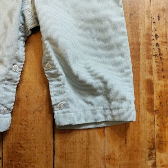 Healthtex overalls 18 months blue corduroy vintage pictures cotton spring easter - Picture 3 of 7